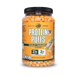 Puffes protéinées Twin Peaks - (parmesan argileux), Kéto Friendly, Snack faible en glucides (300g, 21g de protéines, 2g de glucides nets, haute en protéines, Snack croustillant sain)