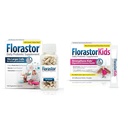 Florastor Family Probiotic Bundle - 100 ct. Probiotique pour la santé digestive et immunitaire pour les hommes et les femmes + 20 ct.