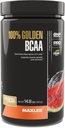 Maxler 100% Golden BCAA poudre - intra et post-entraînement boisson de récupération pour la récupération accélérée des muscles et la croissance musculaire maigre - 6 g Vegan BCAAs Amino Acides - 60 portions - pastèque