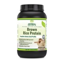 Secrets à base de plantes Supplément de protéines de riz brun 3 Lb Poudre de 12 Grams Protéines par Servage