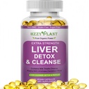 Nettoyer le foie Détox et réparer les capsules de softgel, Herbal foie de soutien de la santé Thistle de lait suppléments avec NAC Artichoke Dandelion Racine,15-en-1 haute absorption Suppléments de détox foie, non-OGM,60 portions