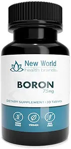 Boron Mineral Supplément 75mg. 30 Compte - Trace Minerals Votre corps a besoin de maintenir une santé et un bien-être optimaux