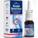 NOVÉHA Vaporisateur nasal - 1 % Vaporisateur povidone-iode, vitamine D3, Aloe-Véra - Nettoyant nasal (30mL)