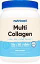 Nutricost Multi Collagen Protein Complex (Unflavored, 30 Servings) - Supplement with Biotin, Hyaluronic Acid, and Collagen Peptides