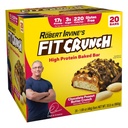 FITCRUNCH Protein Bars, Snack Size Value Pack, Gluten Free, Made with Whey Proteins (20 Snack Size Bars, Peanut Butter Crunch)