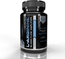 Pure Label Nutrition L Arginine Capsules, Nitric Oxide Booster, Amino Acid Supplément pour les hommes et les femmes, aide à construire les muscles et la force et stimuler l'énergie, le soutien du flux sanguin - 180 capsules