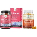 Bundle of G Curve Horny Goat Weed for Women for Enhanced Energy Mood and Performance and Turmeric Gummies for Adults Peach Flavor - Gommies de soutien interarmées extra-fort