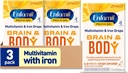 Enfamil Poly-Vi-Sol avec des gouttes de multivitamine liquide de fer, soutient la croissance et le développement*, bouteille de 50mL (paquet de 3)
