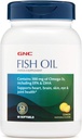 GNC Huile de poisson 90 Casquettes Softgel