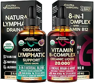 NUTRAHARMONIE Vitamine B-Complexe et gouttes lymphatiques