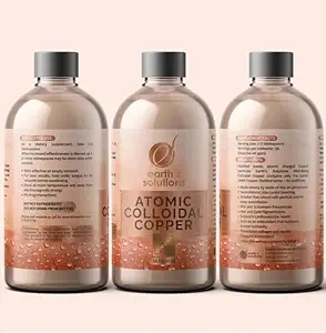 Cuivre - Solution de cuivre colloïdal atomique pour la vitalité et le soutien - Supplément ionique pour le bien-être et le bien-être naturels