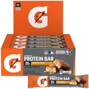 Gatorade Whey Protein Bars, Chocolate Caramel, 2.8 oz bars (Pack of 12, 20g of protein per bar)