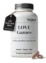NOOT Love Game – Libido Booster for Women & Men, Mood & Energy Support, Fast-Acting Libido Supplement w. Maca Root, Female Libido Booster w. Horny Goat Weed, Ginseng & Tribulus Enhancer, 60 Capsules