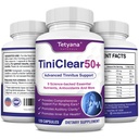 Tinnitus Relief for Ringing Ears Supplement: Natural Hearing Health Formula – Flavonoid-Free, with Vitamins, Melatonin, Ginkgo Biloba & Magnesium – for Men & Women, 120 Capsules, Made in USA