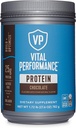 Poudre de performance des protéines vitales, peptides de collagène et poudre isolate de protéines, certifié NSF pour le sport, chocolat, 1,72lb