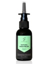 Spray anti-sinus avec argent colloïdal - Soulagement des symptômes d'allergie naturelle - Infection - Congestion de soulagement - Mucus mince - Dégonflement nasal - Rince et sinus clairs - seulement 2 ingrédients - 2oz