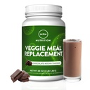 MRM Nutrition Veggie Protéines de remplacement des repas - Chocolat Moka Aromatisé, 22g Protéines végétales pour les femmes et les hommes, Formule de macronutriments avec enzymes et acides aminés - 28 portions