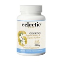 Eclectic Herb - Ginkgo Biloba Capsules | Brain Support Supplement | Cognitive Function & Circulatory Support | Focus & Memory | Vegan, Non-GMO, Gluten Free, Freeze-Dried (120 CT | 450 mg)