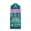 Alimentation ancienne SuperGreens Poudre avec Probiotiques, Bio Berry Flavor Greens, Fabriqué à partir de vrais fruits, légumes et herbes, Soutien digestif et énergétique, 16 Stick Packs, 4.2oz
