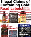 EnerGold® Monoatomic Gold/ORMUS: Uniquement Pure-G O L D! Déflect Radiation, EMF, & Fréquences de faible énergie; Réparation DNA, Gland Pinéal, & Tous les tissus du corps; EnerGold®...