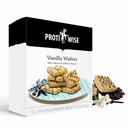 ProtiWise High Protein Wafers | Vanilla | 15g Protein Per Serving, Low Carb, Low Sugar, High Fiber Snack | Gluten-Free, Keto-Friendly Diet for Hunger Control & Weight Loss | 5/Box