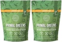Primal Harvest Primal Greens Poudre, 30 portions Une fois par jour Supergeens supplément nutritionnel avec Spiruline, Mélange de champignons et probiotiques pour soutenir l'énergie, le bien-être et la digestion