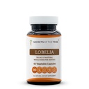 Secrets de la Tribe Lobelia 60 Capsules, 750 mg, Lobelia d'élevage responsable (Lobelia Inflata) Herbe séchée (60 Capsules)