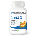 Vitaminerals C-MAX | 1000mg Vitamin C | Citrus Bioflavonoids | 100 Veggie Caps