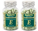 Huile de peau de vitamine E Aloe Vera, 90 softgels (paquet de 2)
