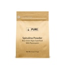 PURE ORIGINAL INGRÉDIENTS Spiruline poudre (4 oz) Algae verte Superfood avec Phycocyanine