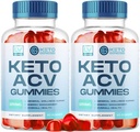 (2 Pack) Keto Genesis Keto ACV Gummies avancé perte de poids, Genesis Keto, Ketogenesis Keto+ACV Gummies, Keto Genesis, Keto Genesis Gummies, Ketogenesis Keto Plus ACV Supplément Gummy 1050mg, 2 mois