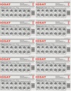 Iodide de potassium comprimés, 130 mg (14 comprimés chacun) - 10 boîtes