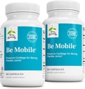 Terry naturellement être mobile - Supplément de collagène pour le soutien sanitaire conjoint - Supplément alimentaire avec extrait de Boswellia et collagène de type II - Soutien du dos et du genou inférieur - 60 capsules (paquet de 2)