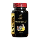CHIA Seed Extract Oil - Chia Seed Oil, Packed with Omega 3, 6, 9 and Essential Fatty Acids, Digestive Support Immunity, chia Seeds Keto - 1 Bottle 60 Capsules