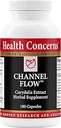 Préoccupations en matière de santé Flux de canaux – Supplément de relaxation musculaire et de soutien de la douleur pour les hommes et les femmes – Extrait de racine de Corydalis – Formule à base de plantes chinoises pour les maux de tête, les articulations et le malaise menstruel – 180 capsules
