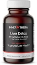 Détox hépatique avec supplément de 360 mg de chardon de lait avec acide alpha lipoïque, choline et NAC, soutient une fonction hépatique saine, 60 capsules de légumes