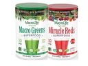 MacroLife Immunity 2-Pack Bundle, 1 Macro Greens Powder (10oz) 30 portions + 1 Miracle Reds (10oz) 30 portions