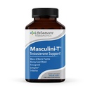 LifeSeasons Masculini-T - Supplément de soutien à la testostérone - améliore les aspects mentaux et physiques de la performance sexuelle et athlétique - soutient la fonction érectile normale - améliore la libido - 180 capsules
