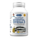 ANDREW MOINSMAN Maximum Essential Omega-3 Menthe - 180 Softgels - Ultra-Pure, Haute Potence Omega-3 Huiles. Haut DHA, pas de soulèvement de l'estomac, pas de contaminants, pas de mercure. Petits softgels faciles à avaler