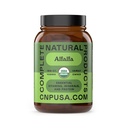 Produits naturels complets Pure Alfalfa Leaf - 100 Capsules - 450mg de poudre d'alfalfa biologique séchée pure dans les capsules de Veggie