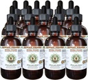 Muira Puama Extrait liquide sans alcool, Muira Puama biologique (Ptychopetalum Olacoides) Supplément à base de plantes glycérites naturelles, Hawaii Pharm, États-Unis 15x4 oz