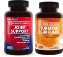 Supplément Curcumin Turmeric de BioEmblem avec soutien en BioPerine et joint