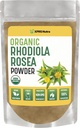 XPRS Poudre de rodiola biologique de Nutra - Premium USDA Poudre de rodiola biologique pour stimuler la cognition et la relaxation - Vegan Friendly Energy Booster (4 oz)