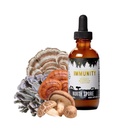 North Spore Immunity Organic Mushroom Teinture (2 oz) (100 %) Extraits de corps 100% Fruits de Reishi, Chaga, Turquie Tail, Maitake, Shiitake (100 %) Certifié biologique, végétalien, non-OGM (100 %) Adaptogène, Fabriqué aux États-Unis