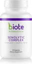 Biote Nutraceuticals - Complexe SENOLYTIC - Antioxydants + Vieillissement en santé (30 capsules)