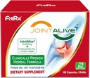 FitRx JointAlive Joint Support Suppléments pour les femmes et les hommes, Glucosamine Chondroïtine, Type II Collagène, Relief Joints Décomfort, Réparation de cartilage, aussi rapidement que 7 Jours, 60 Servitures