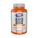 MAINTENANT Sports AAKG 2200, Arginine, Production d'énergie, 180 Capsules de Veg