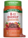 La vérité de la nature Vitamine B complexe Gummies.48 Comte.48 avec B-Vitamines, L-Carnitine et Ashwagandha.