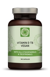 Unique Vegan Formula with All 8 Tocopherols and Tocotrienols Vitamin E – Contains no PAH’s, Heavy Metals, Contaminants or Preservatives - Certified Sustainable - Hair, Scars and Skin (180)