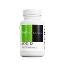 DAVINCI Labs ADK 10 - Aide à soutenir la santé osseuse, cardiaque et immunitaire - Supplément alimentaire avec les vitamines A, D3 et K2 (sous forme de MK-7) - Végétarien, sans gluten et sans soja - 90 capsules